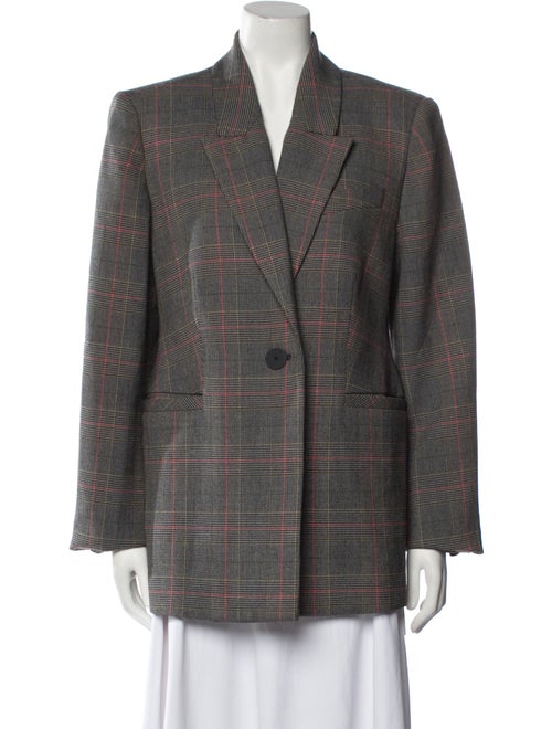Camilla and Marc Plaid Print Blazer