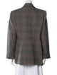 Camilla and Marc Plaid Print Blazer