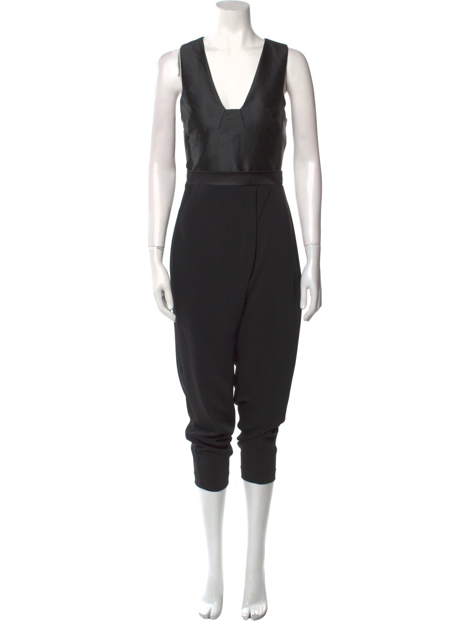 Camilla and Marc Plunge Neckline Jumpsuit
