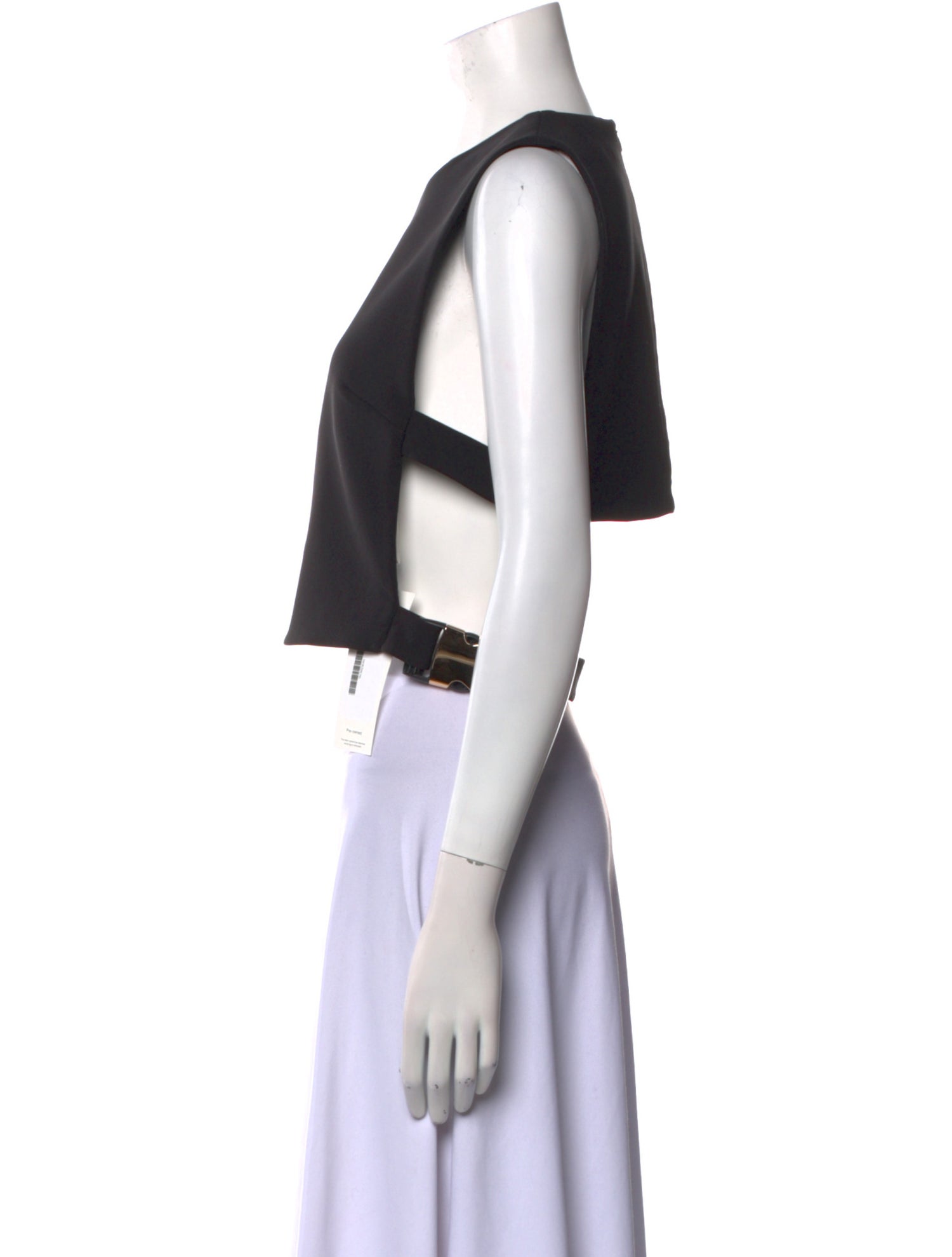 Camilla and Marc Crew Neck Sleeveless Crop Top