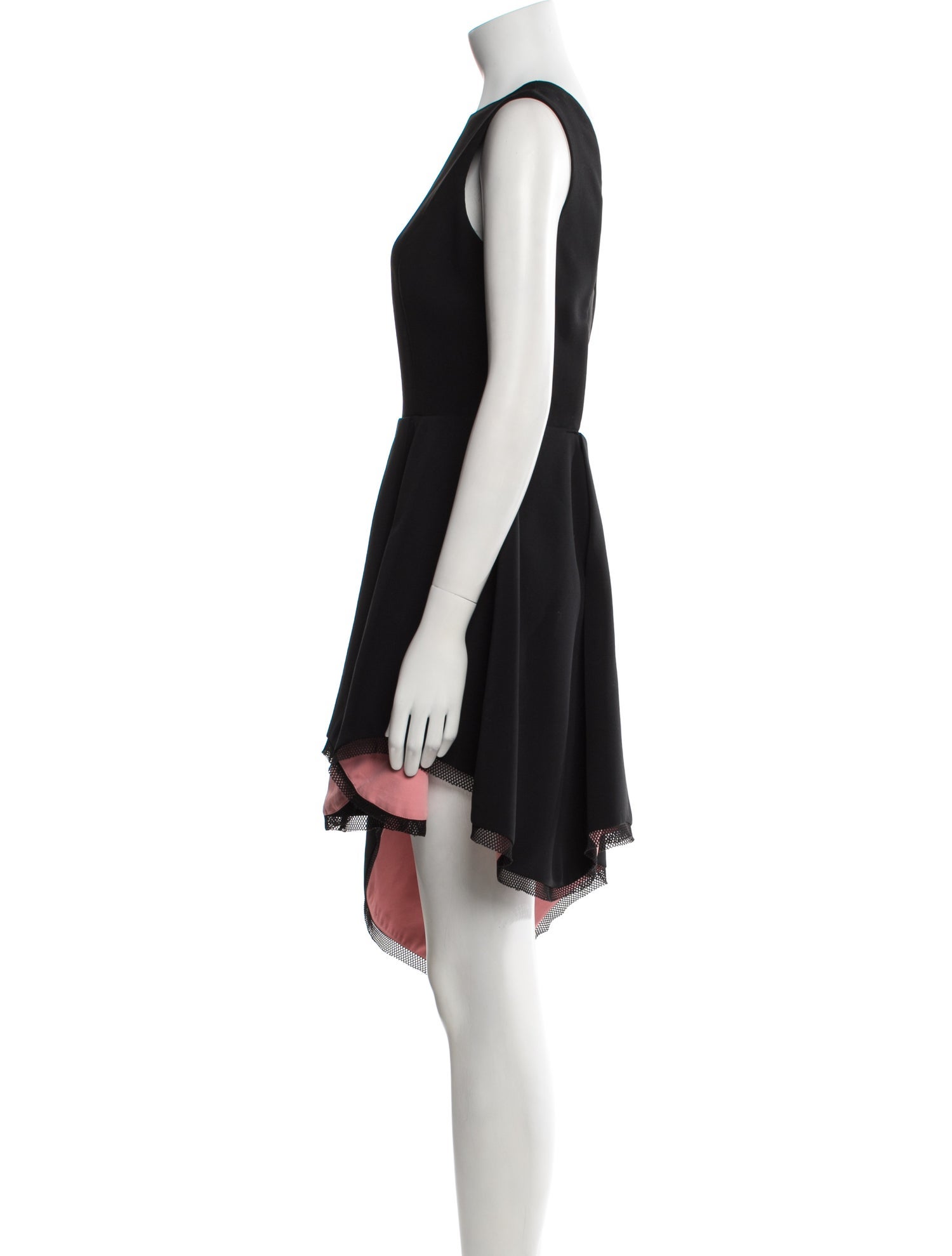 Camilla and Marc Bateau Neckline Mini Dress