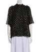 Camilla and Marc Silk Polka Dot Print Blouse