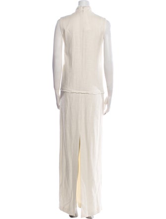 Camilla and Marc Mock Neck Long Dress