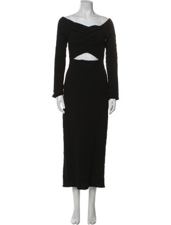 Camilla and Marc Cowl Neck Long Dress