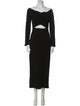 Camilla and Marc Cowl Neck Long Dress