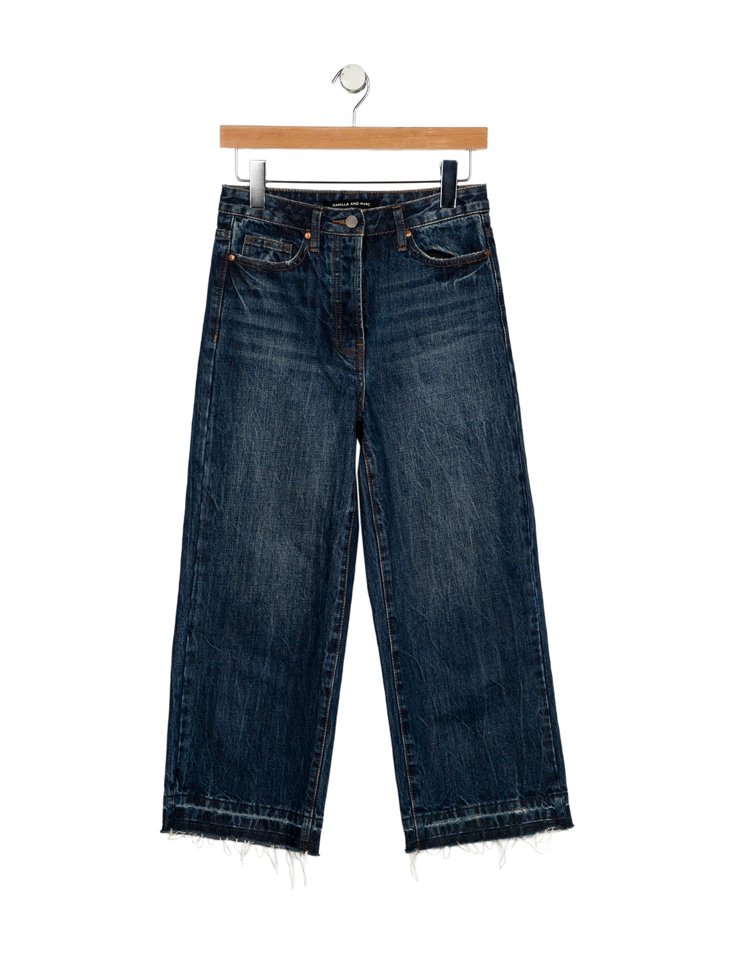 Camilla and Marc High-Rise Wide Leg Jeans