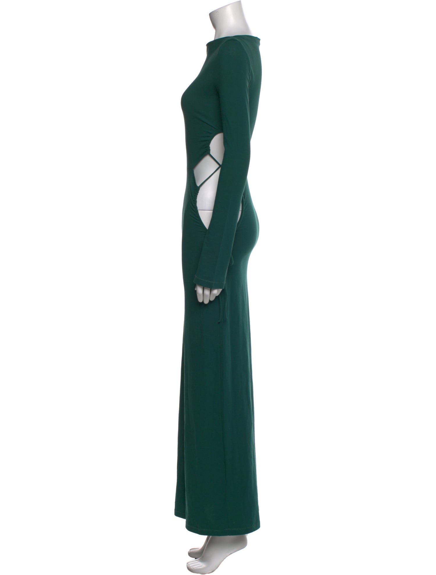 Camilla and Marc Bateau Neckline Long Dress