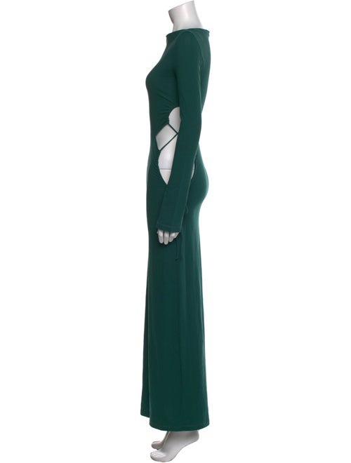 Camilla and Marc Bateau Neckline Long Dress