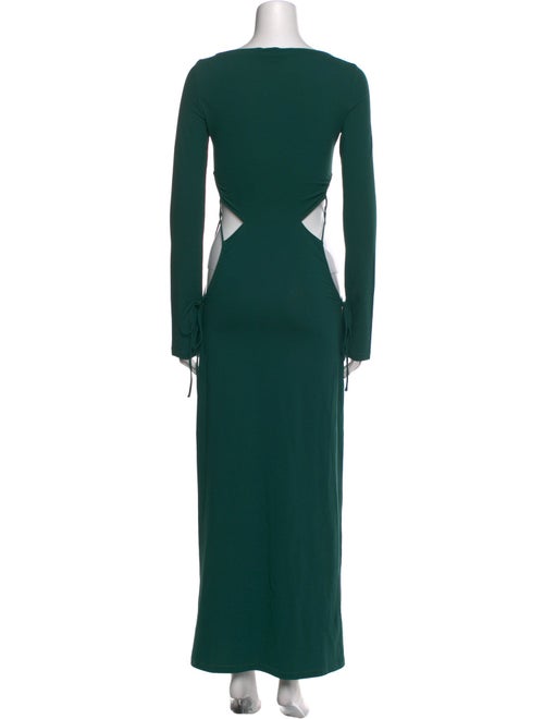 Camilla and Marc Bateau Neckline Long Dress