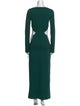 Camilla and Marc Bateau Neckline Long Dress