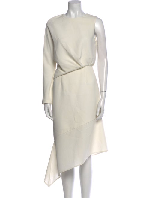 Camilla and Marc Bateau Neckline Long Dress