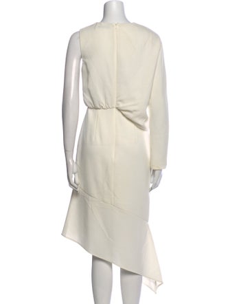 Camilla and Marc Bateau Neckline Long Dress