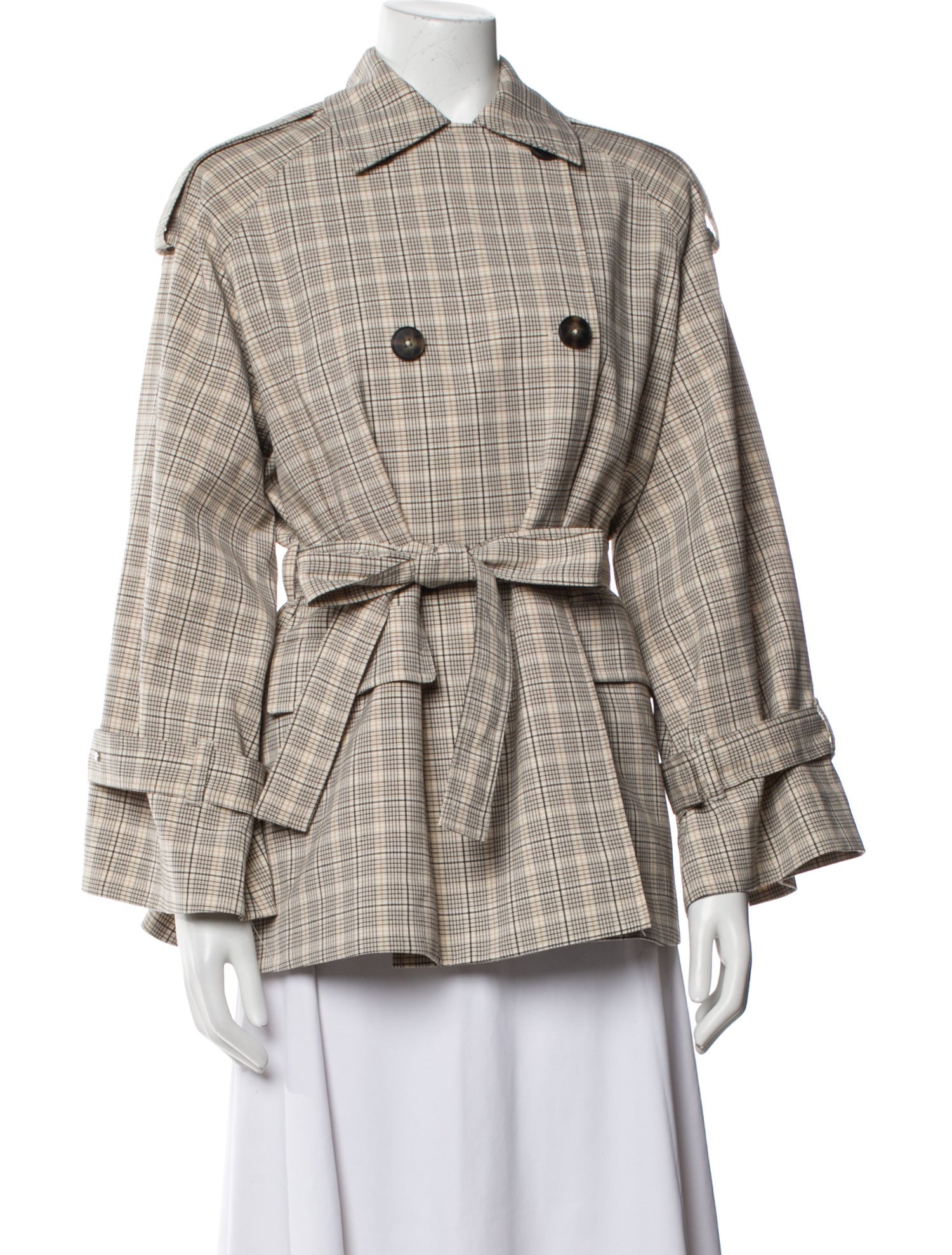 Camilla and Marc Plaid Print Blazer