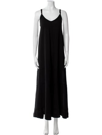 Camilla and Marc V-Neck Long Dress