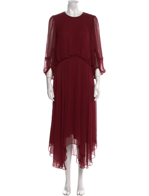 Camilla and Marc Crew Neck Long Dress
