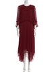 Camilla and Marc Crew Neck Long Dress