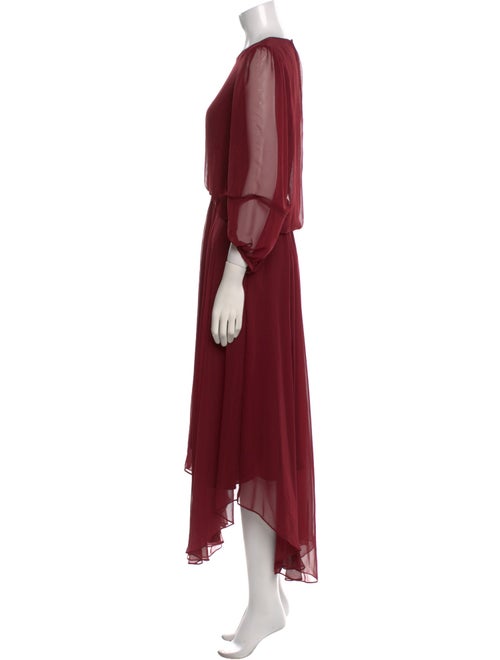 Camilla and Marc Crew Neck Long Dress