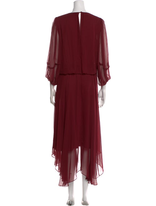 Camilla and Marc Crew Neck Long Dress