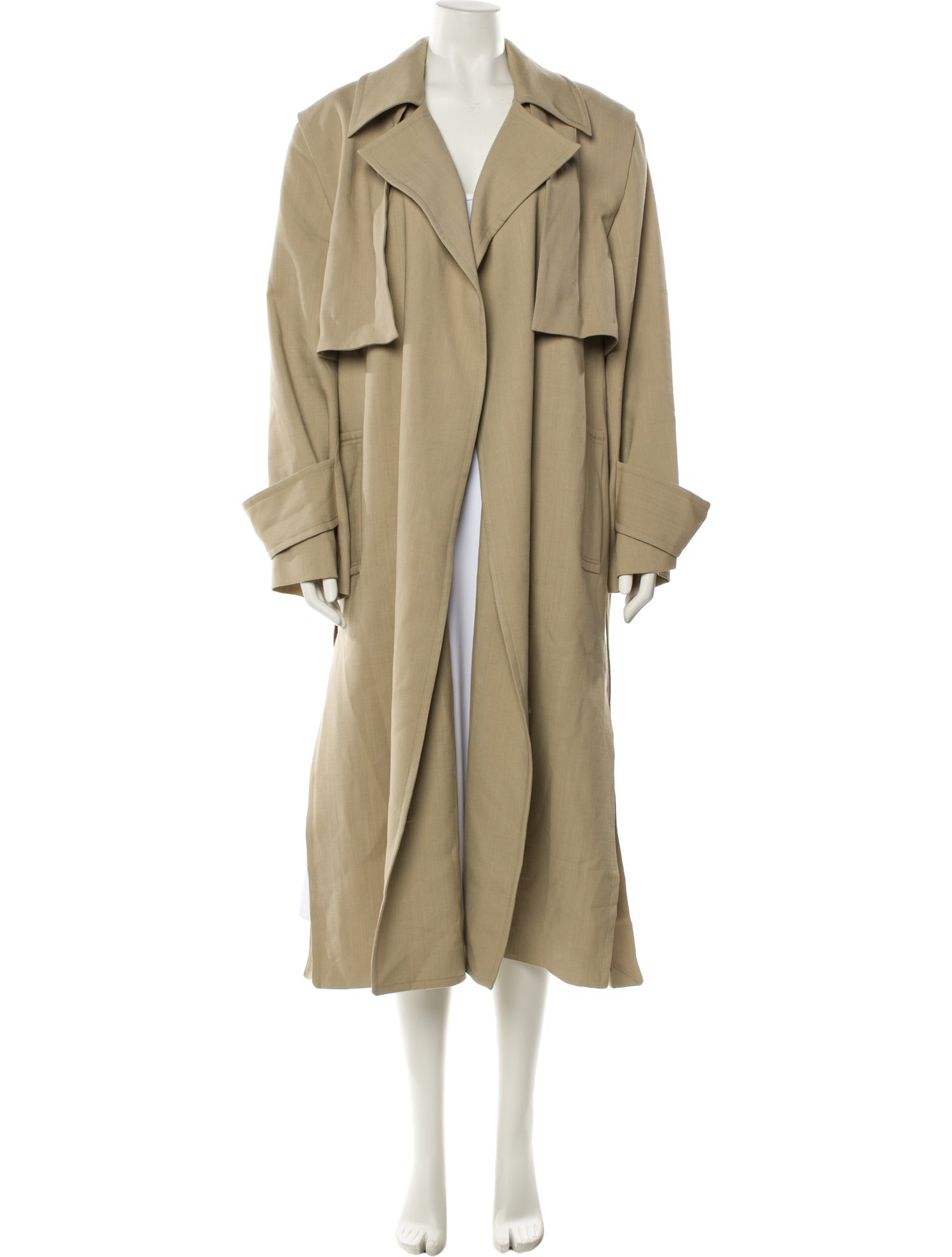 Camilla and Marc Virgin Wool Trench Coat w/ Tags