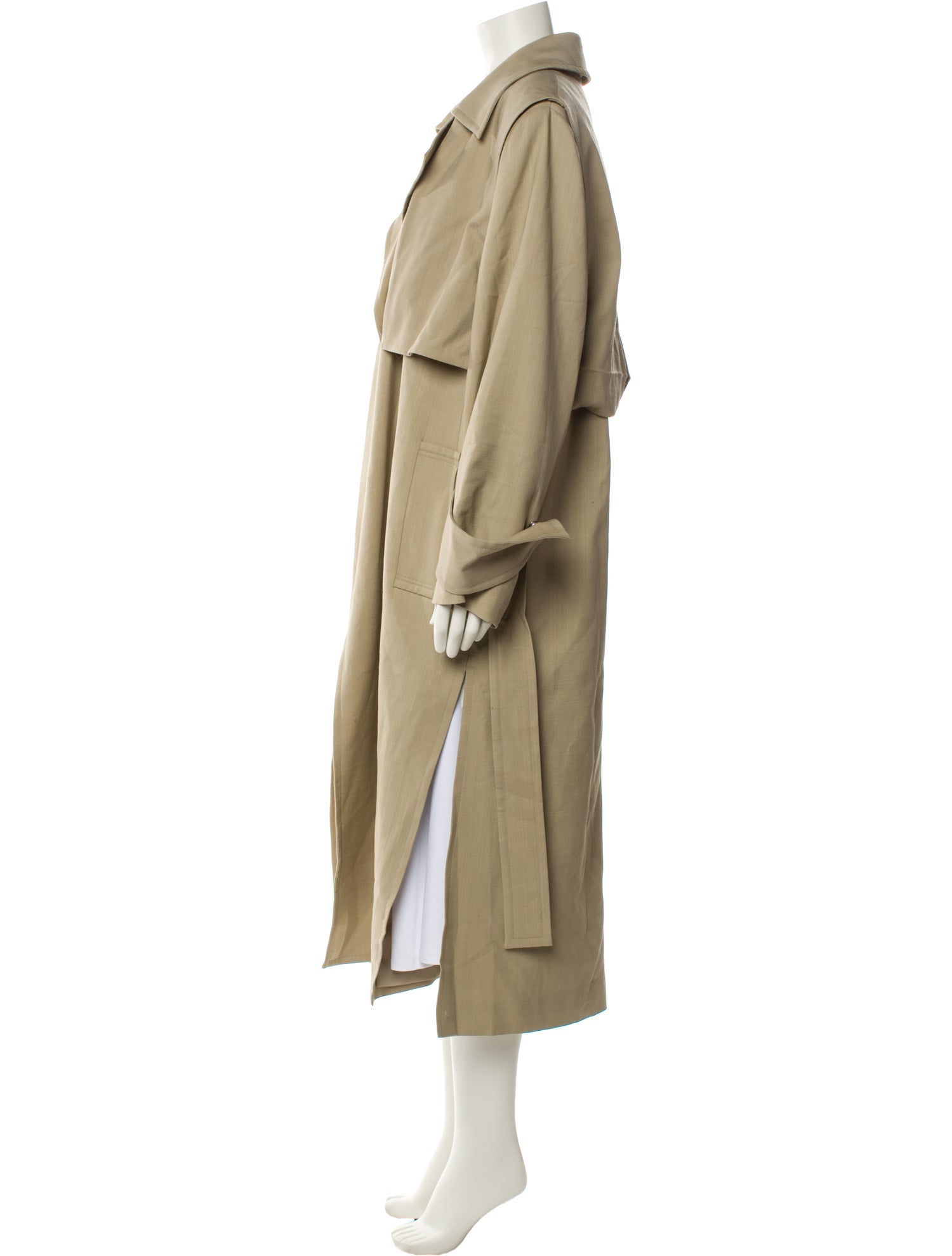 Camilla and Marc Virgin Wool Trench Coat w/ Tags