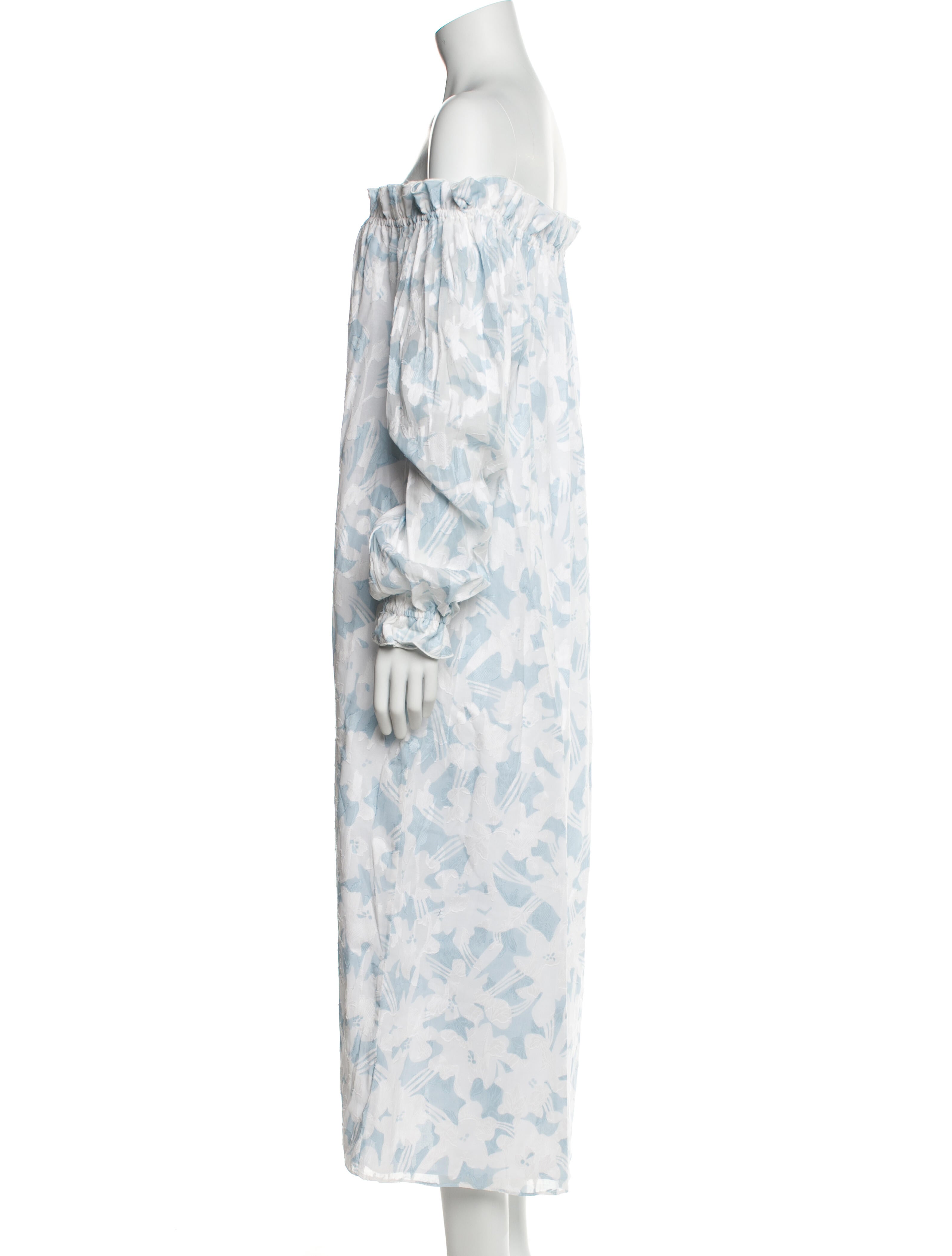 Casey Marks Printed Midi Length Dress