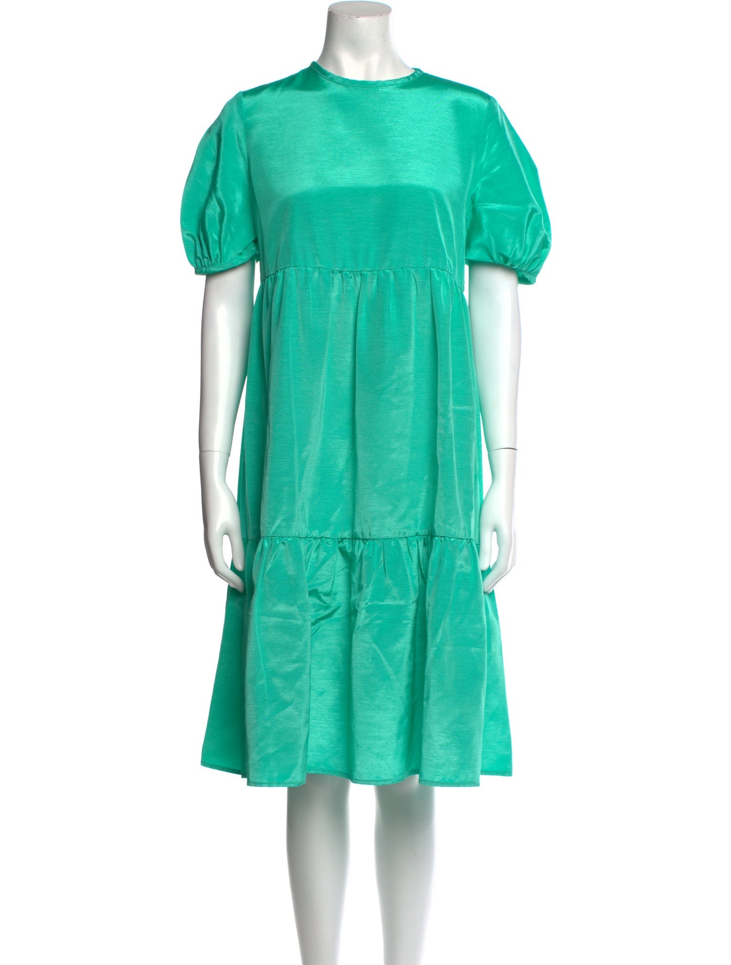 Casey Marks Crew Neck Midi Length Dress