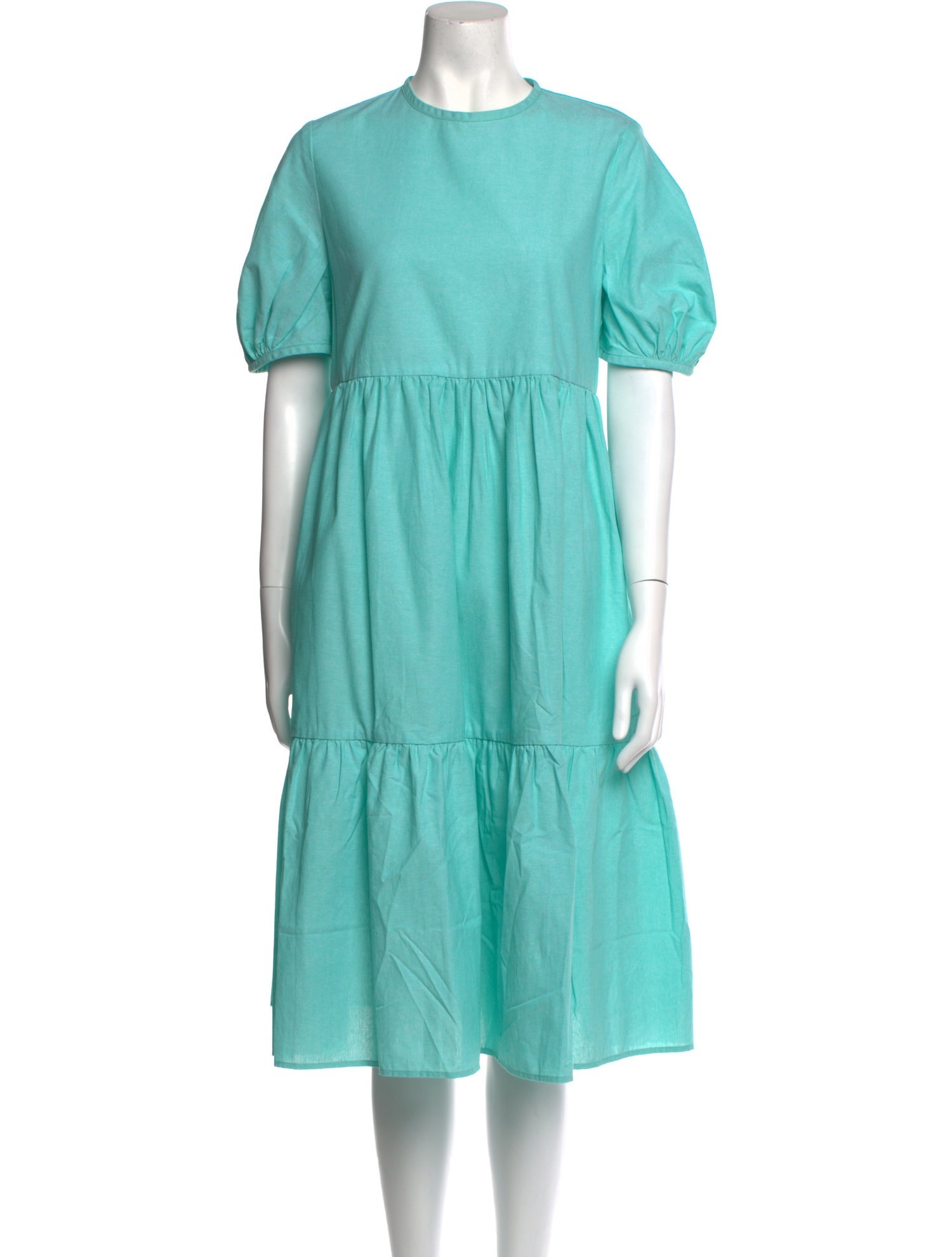 Casey Marks Crew Neck Midi Length Dress