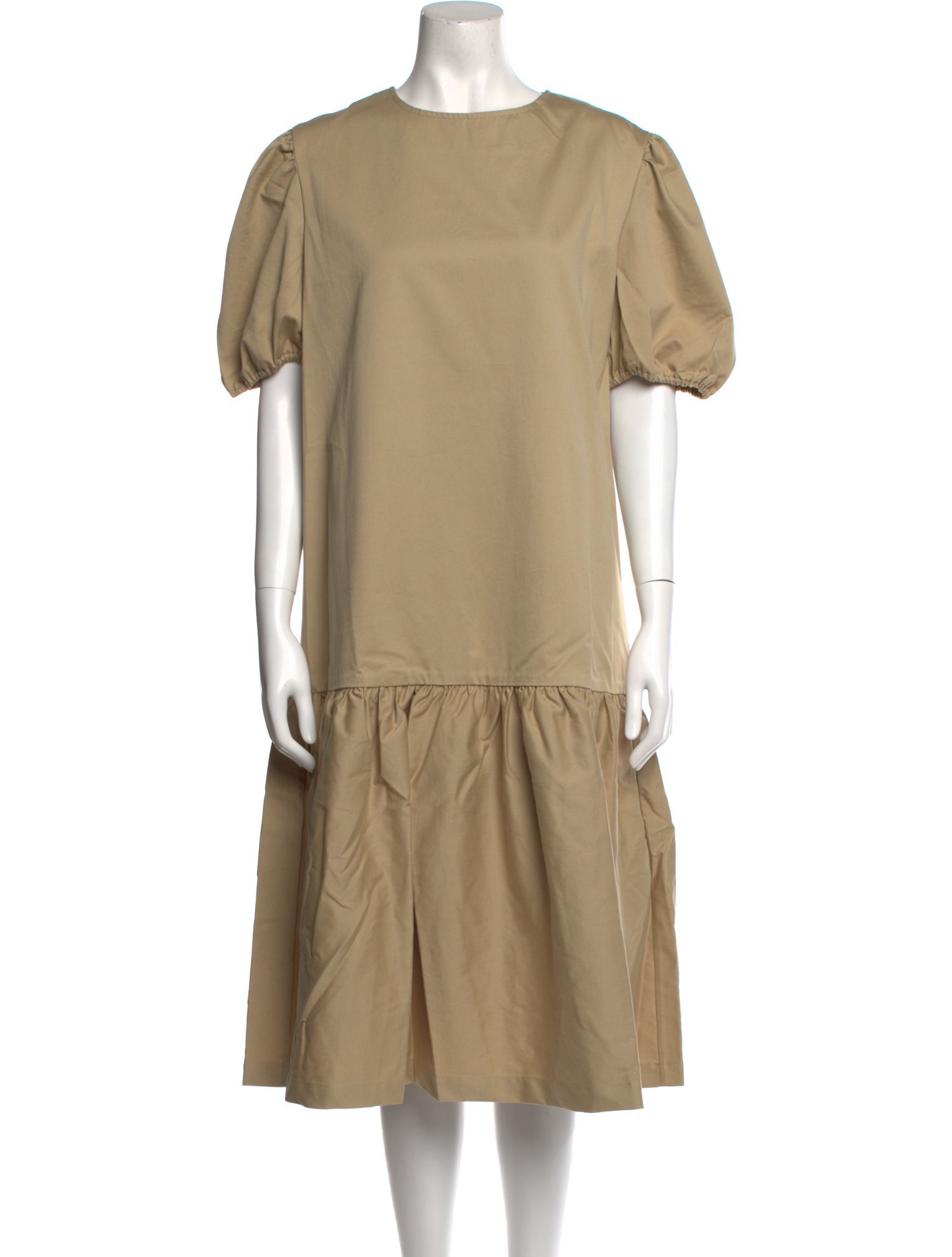 Casey Marks Crew Neck Midi Length Dress