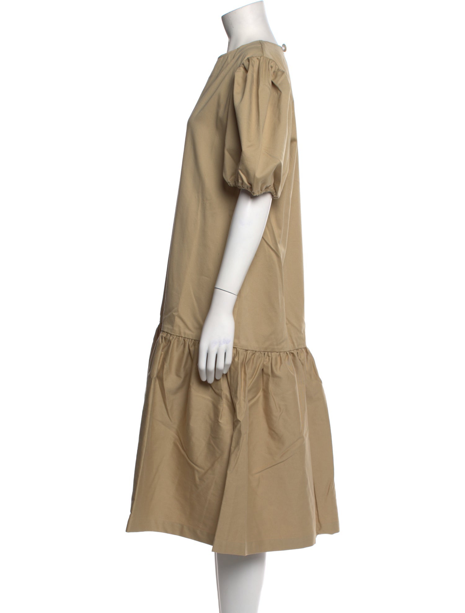 Casey Marks Crew Neck Midi Length Dress