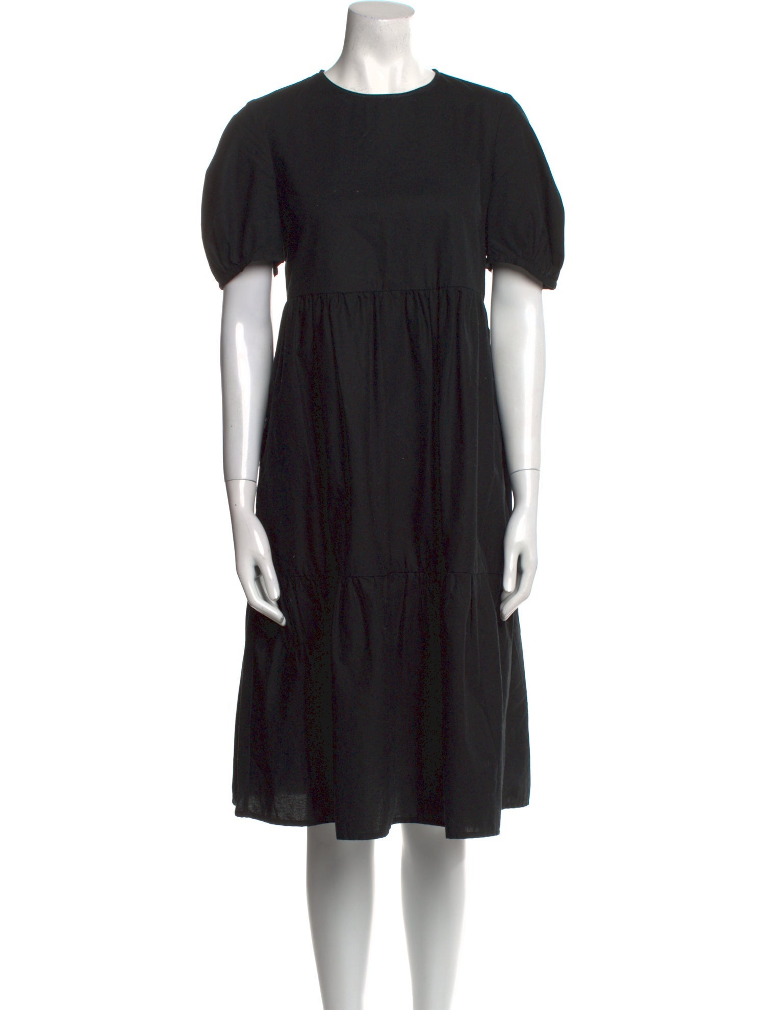 Casey Marks Crew Neck Knee-Length Dress