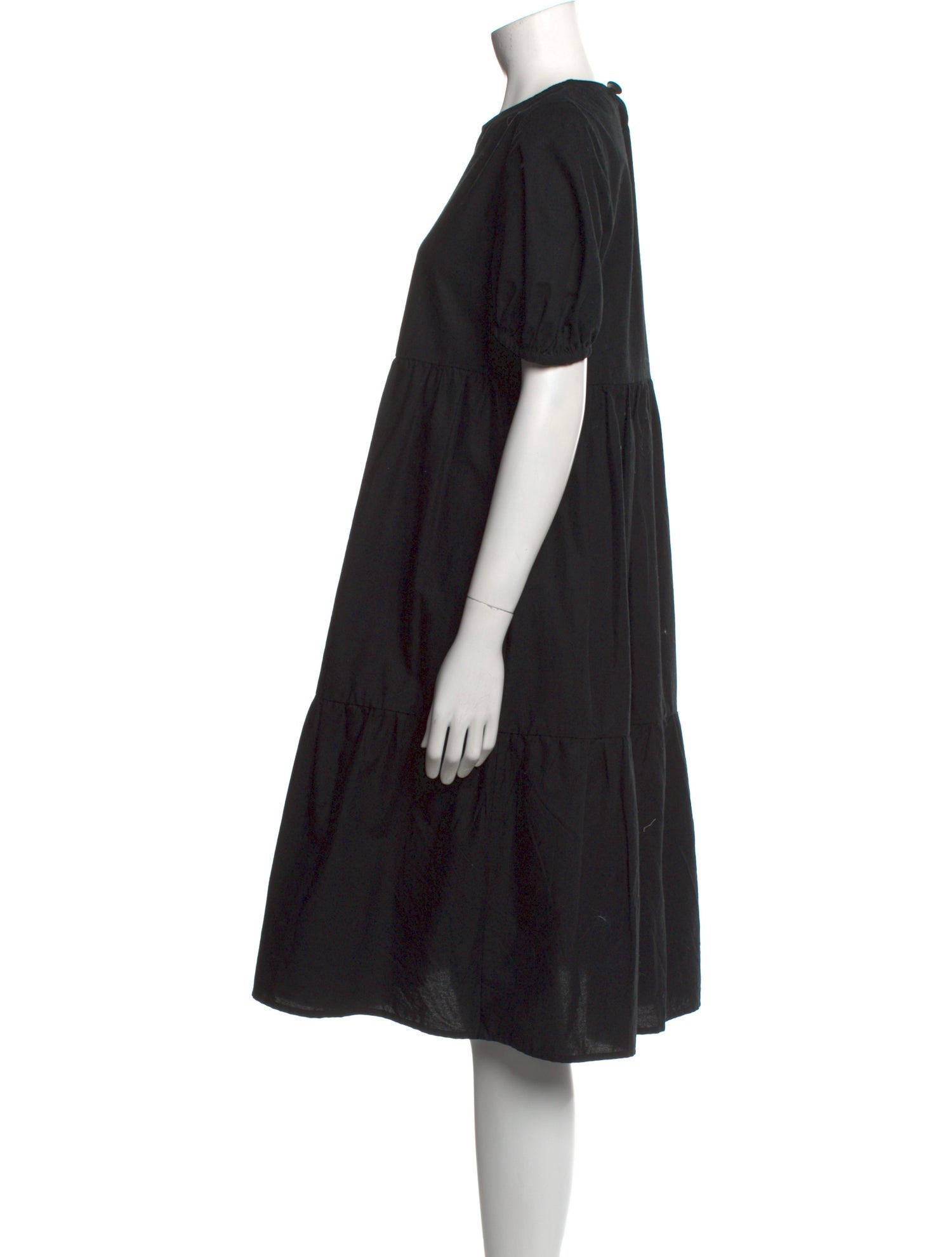 Casey Marks Crew Neck Knee-Length Dress