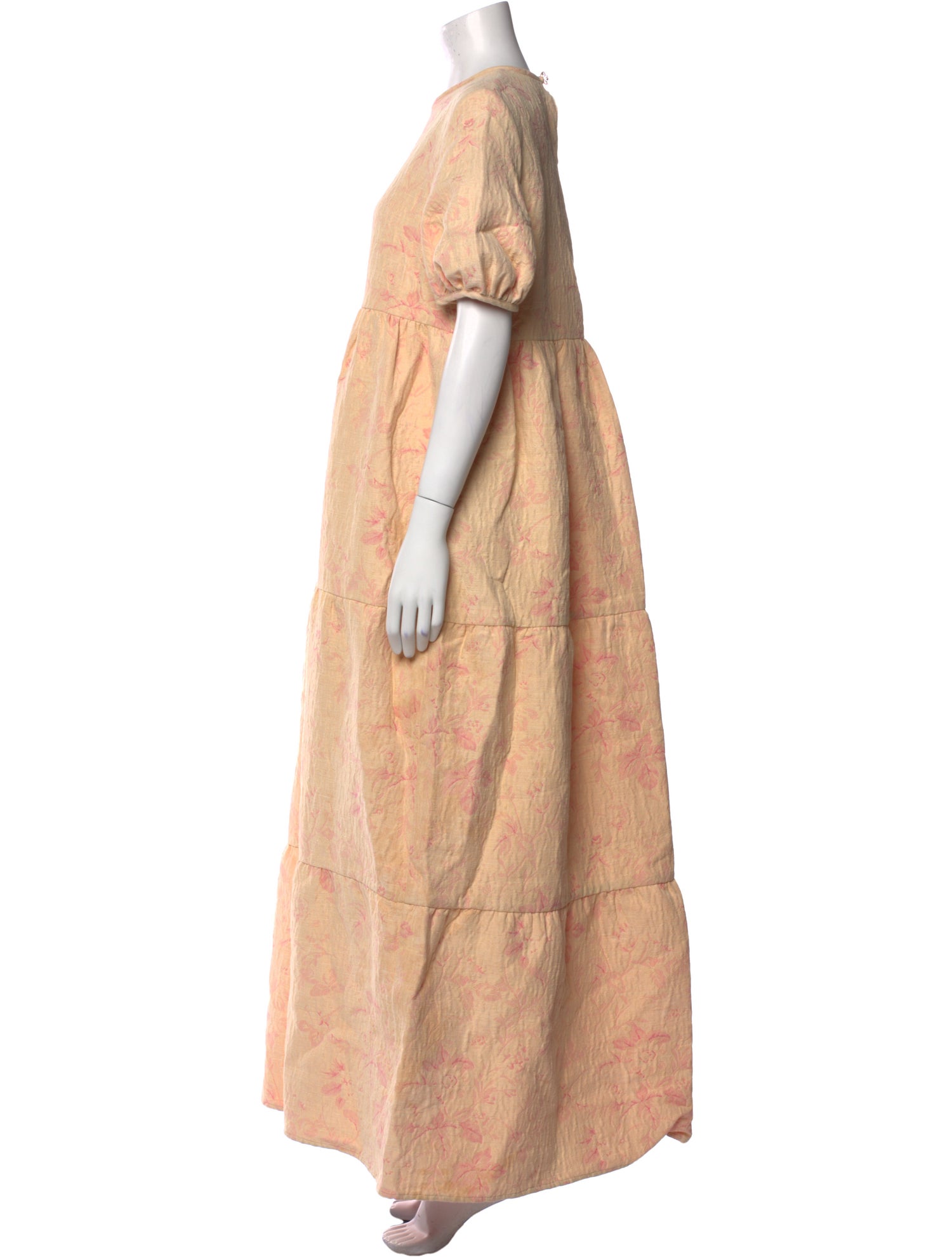 Casey Marks Printed Long Dress