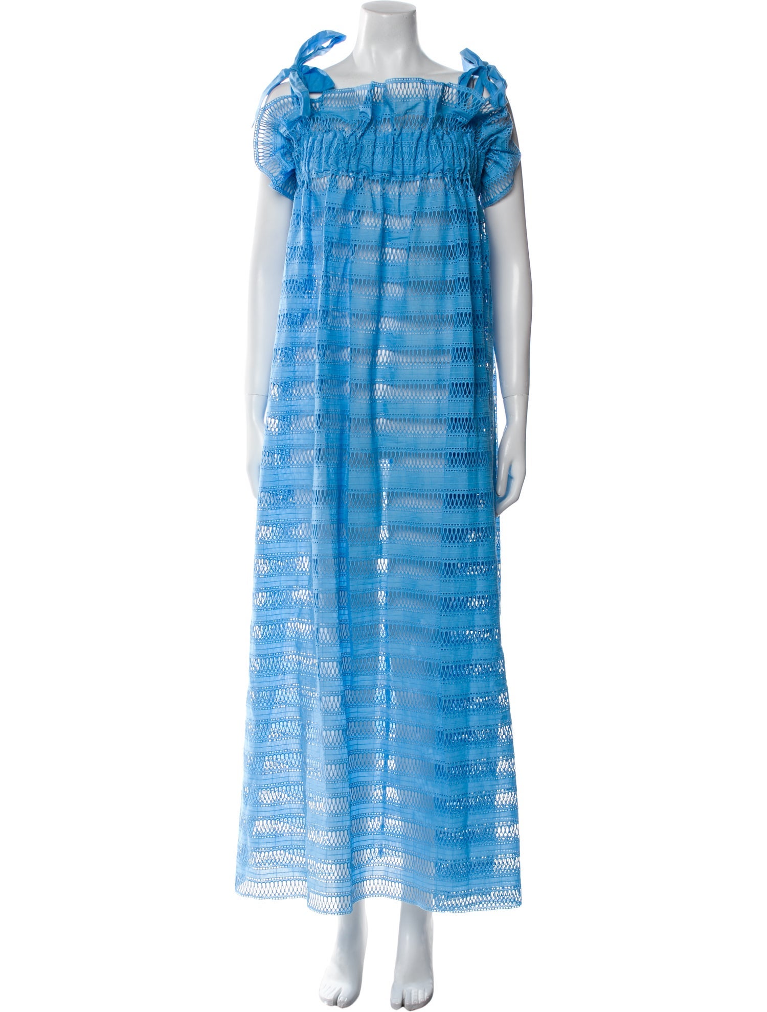 Casey Marks Tie-Dye Print Long Dress