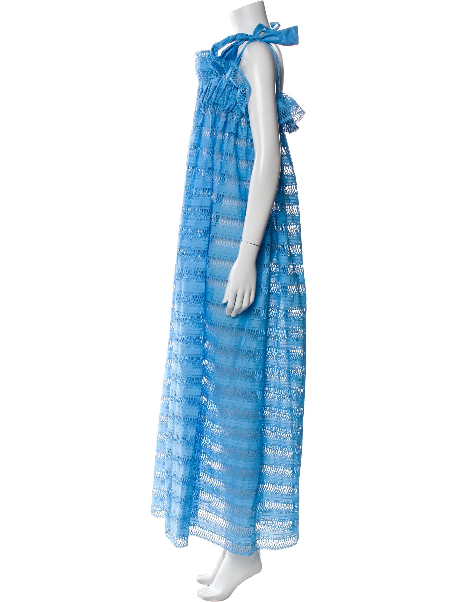 Casey Marks Tie-Dye Print Long Dress