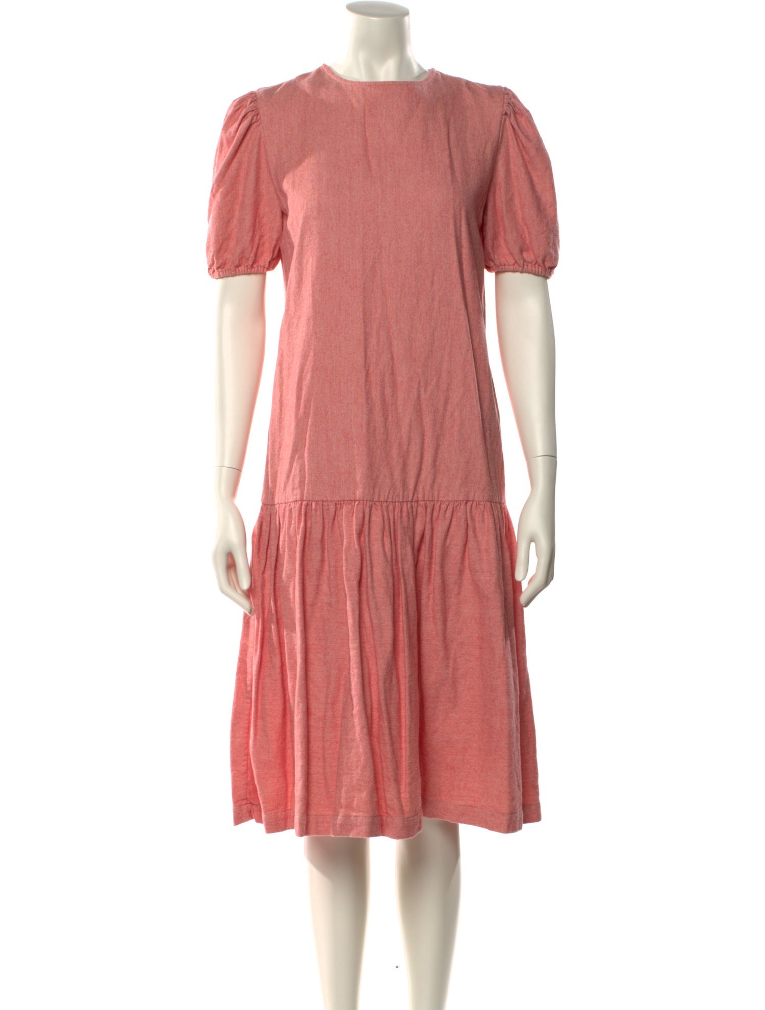 Casey Marks Crew Neck Knee-Length Dress