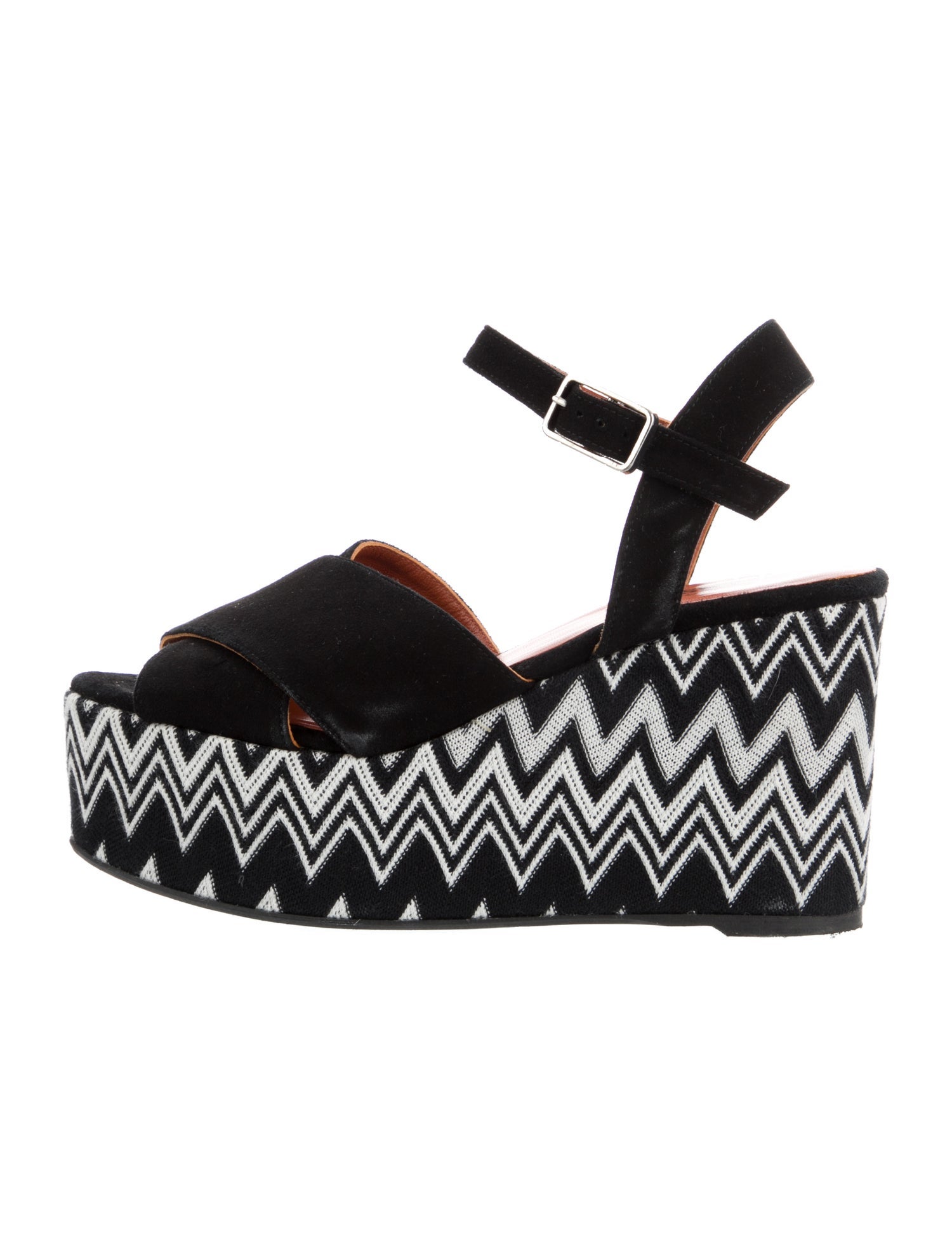 Castañer x Missoni Suede Printed Sandals