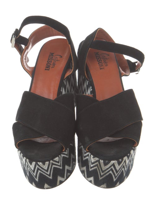 Castañer x Missoni Suede Printed Sandals