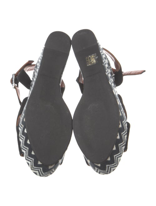 Castañer x Missoni Suede Printed Sandals