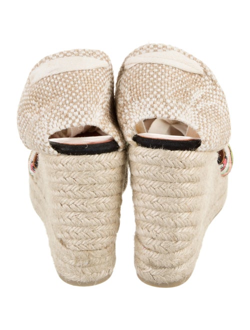 Castañer x Missoni Colorblock Pattern Espadrilles