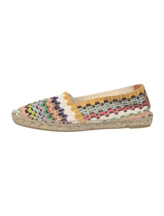 Castañer x Missoni Printed Whipstitch Trim Espadrilles