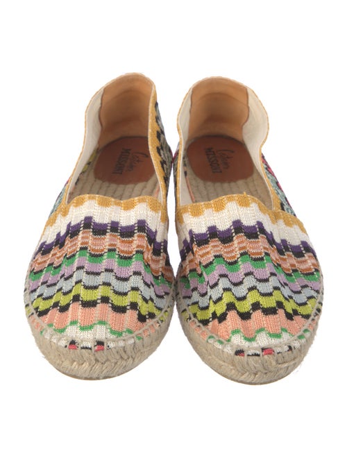 Castañer x Missoni Printed Whipstitch Trim Espadrilles