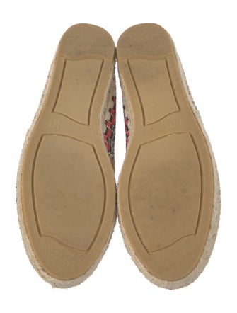 Castañer x Missoni Printed Whipstitch Trim Espadrilles