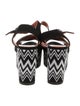 Castañer x Missoni Suede Printed Sandals