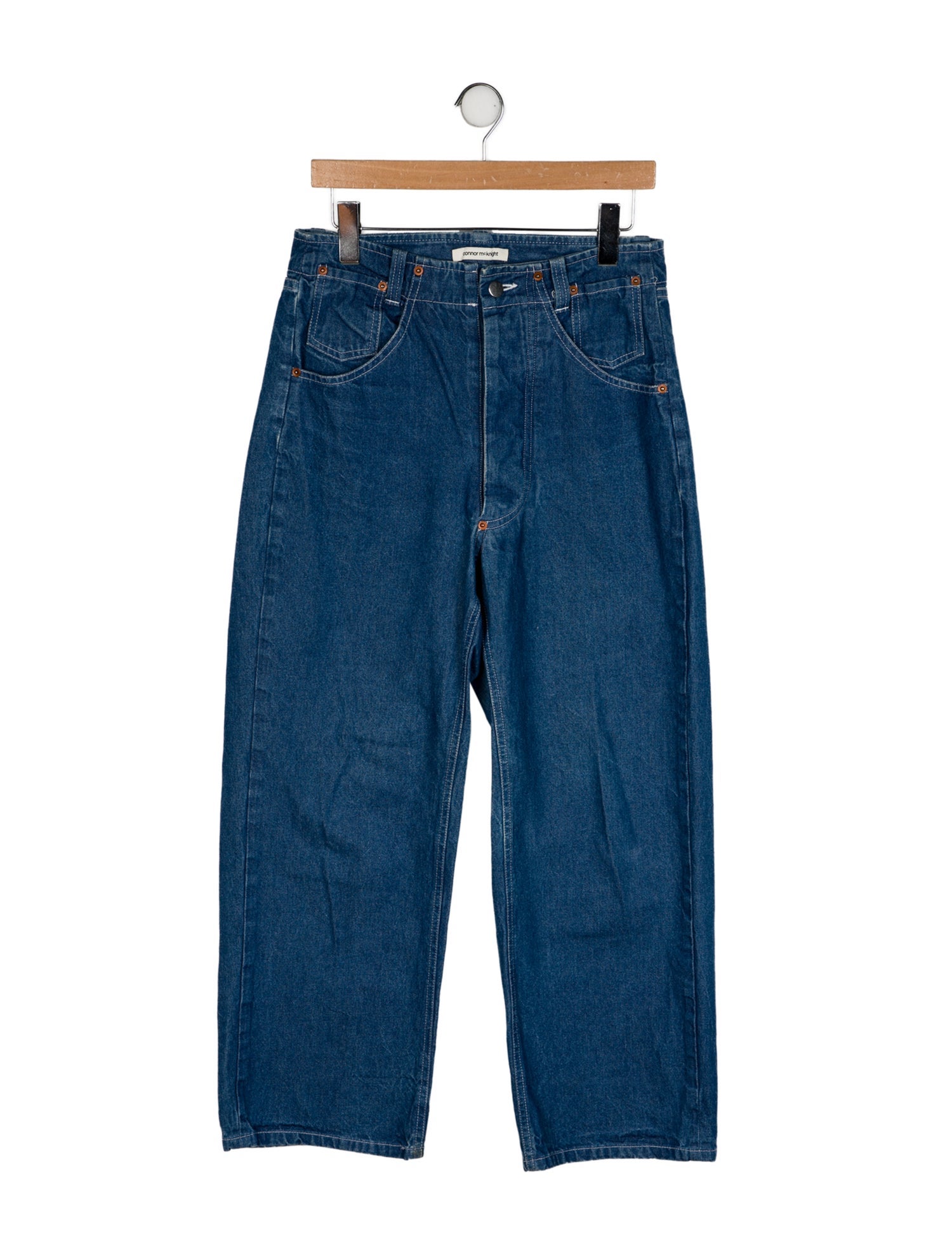 Connor Mcknight High-Rise Wide Leg Jeans