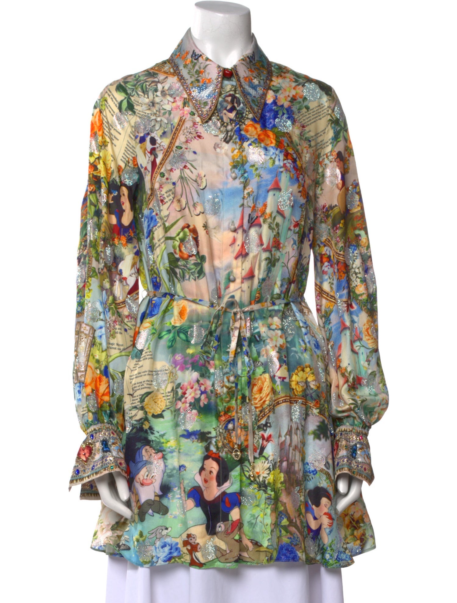 Camilla x Disney Silk Floral Print Tunic