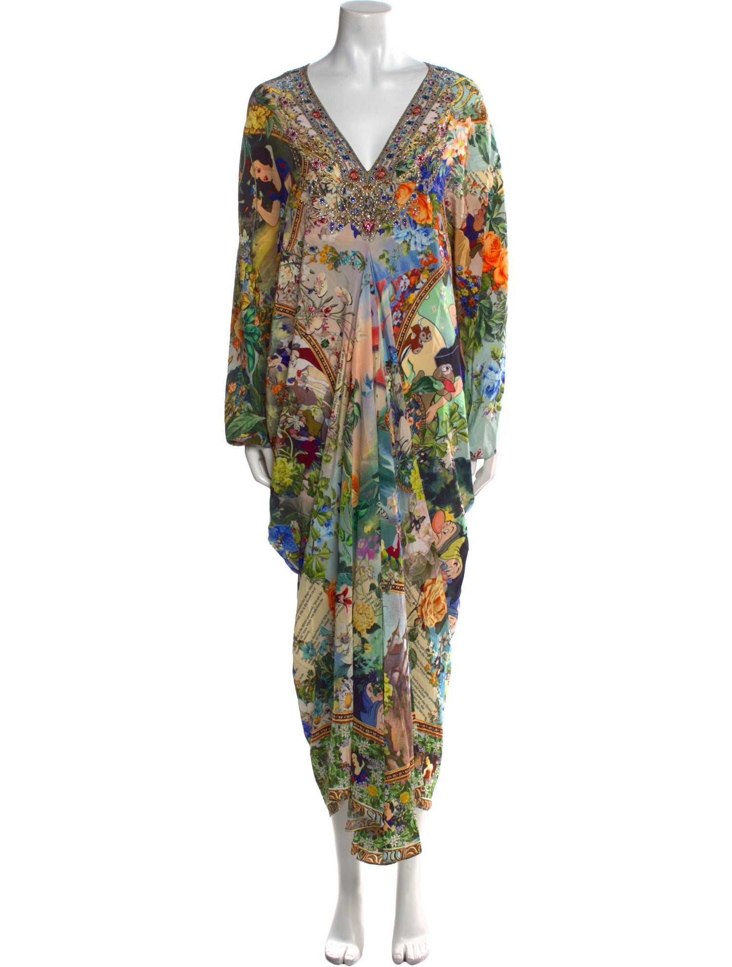 Camilla x Disney Silk Long Dress