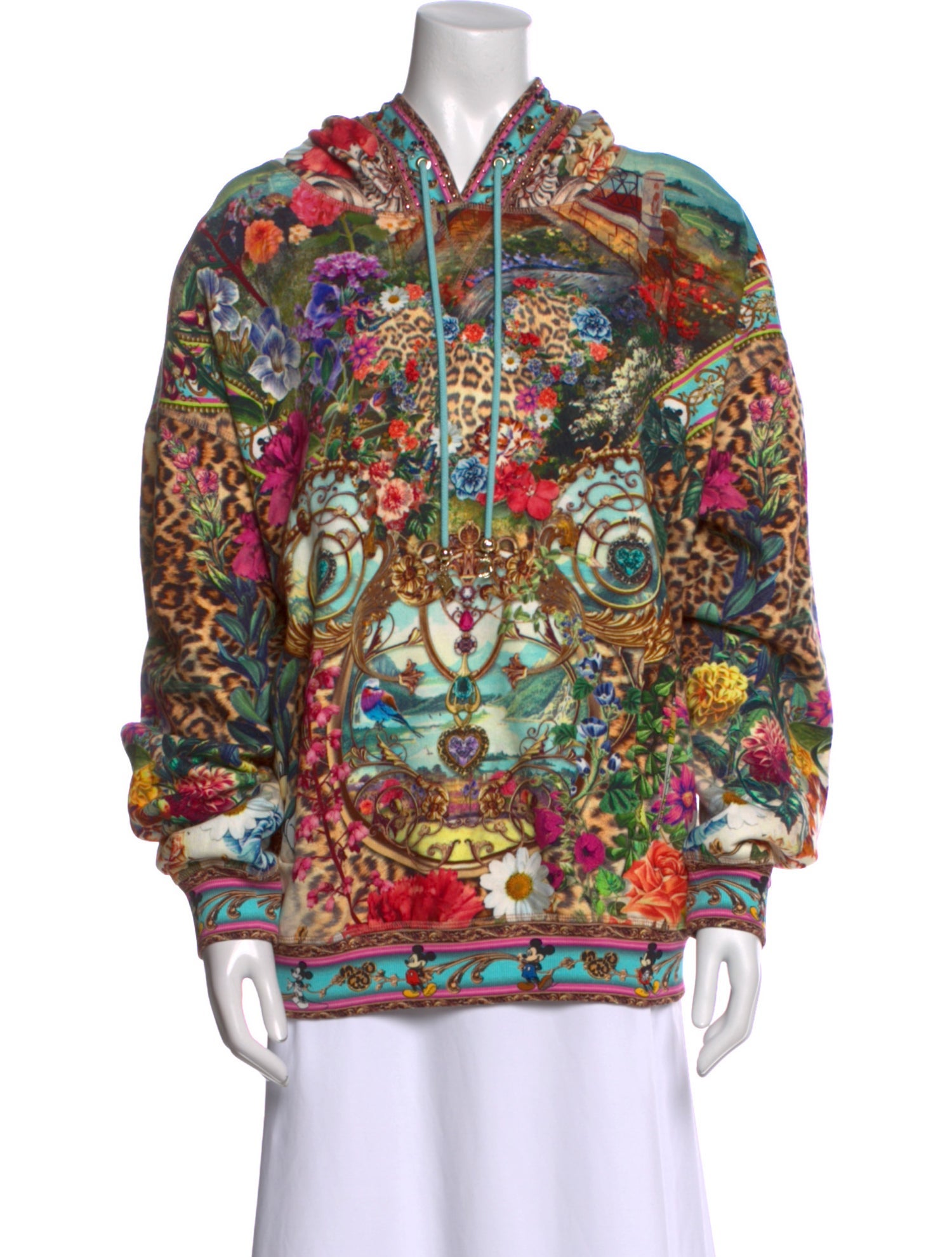 Camilla x Disney Printed V-Neck Sweatshirt