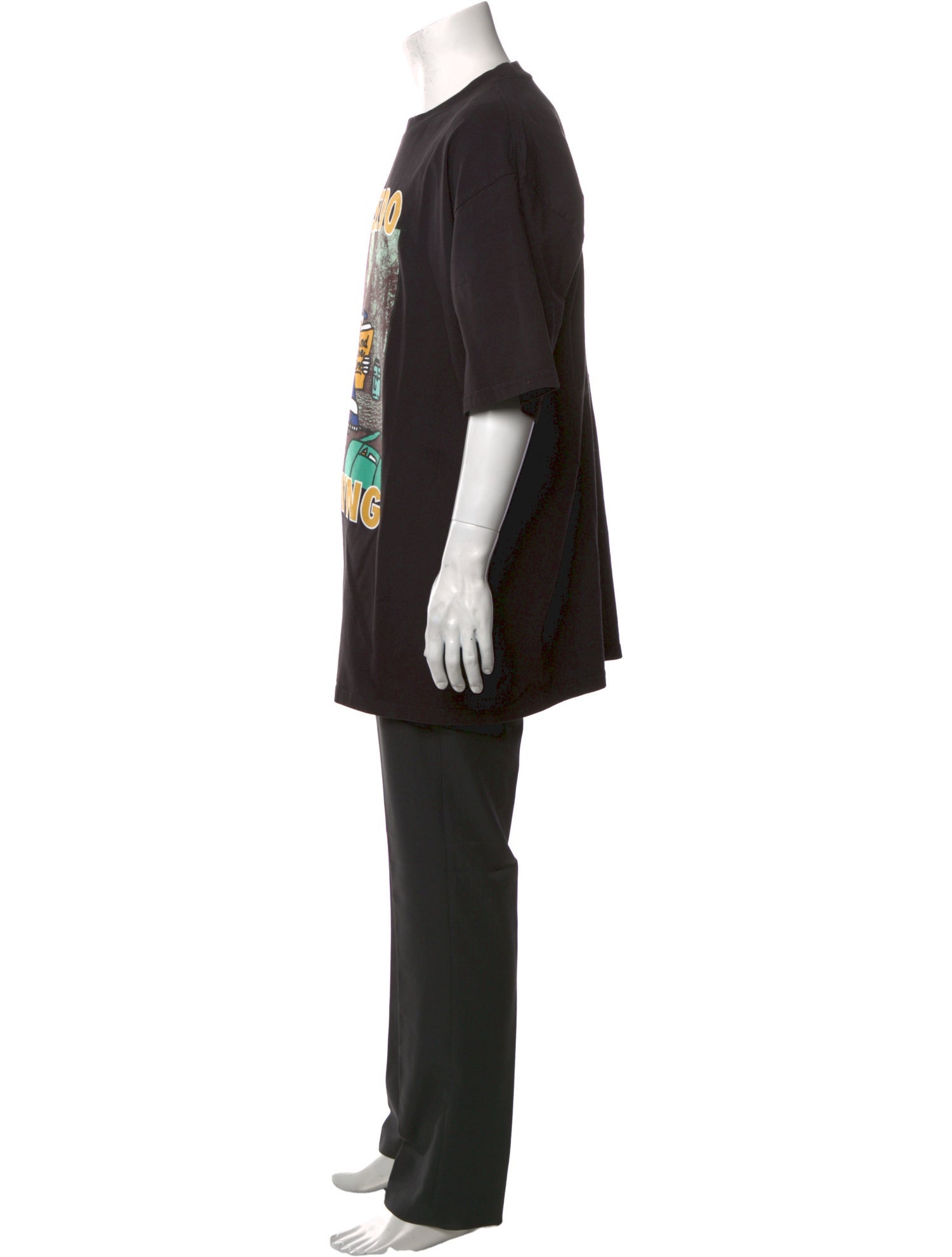 Market Graphic Print Crew Neck T-Shirt