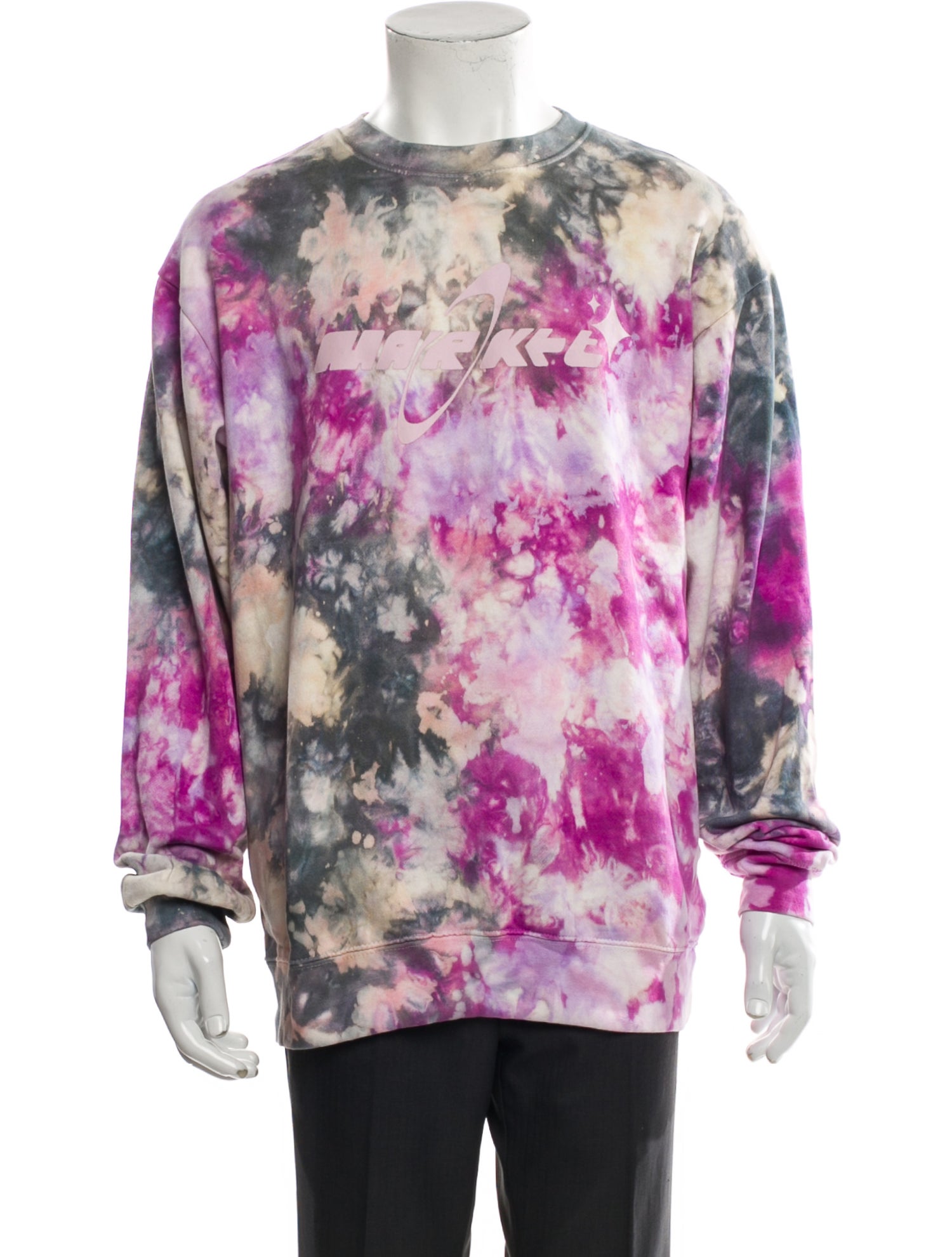 Market Tie-Dye Print Crew Neck Pullover w/ Tags