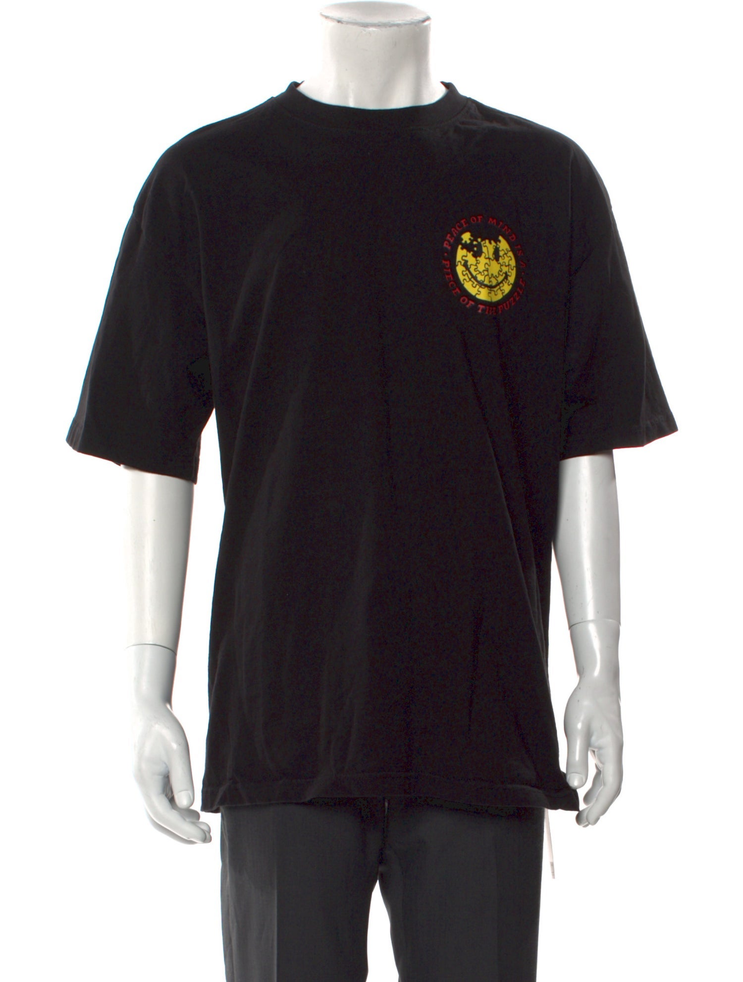 Market Graphic Print Crew Neck T-Shirt